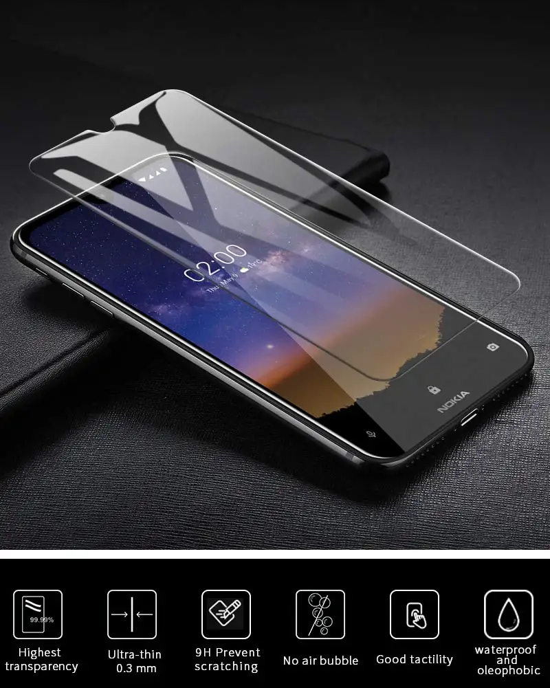 ПрозрачнаяАнтибликовая матовая защитная пленка для Nokia 2,2 5,71 (art.: 3a36367173c) - 3a36367173c
