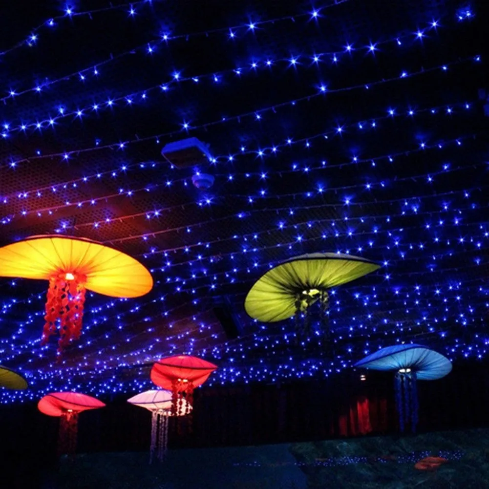 200 LED Solar Powered Outdoor Strip Holiday Fairy String Light Garden Party Decor Christmas