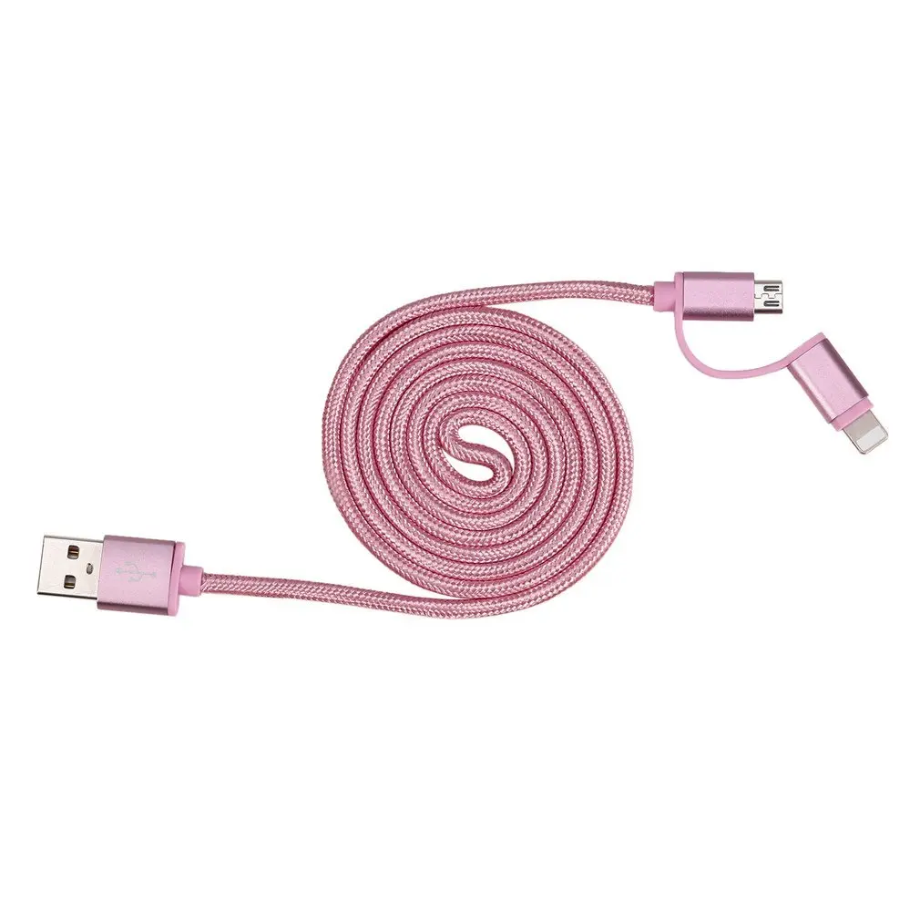 2 в 1 супер длинный Micro USB кабель мобильного телефона зарядный Дата передачи шнур