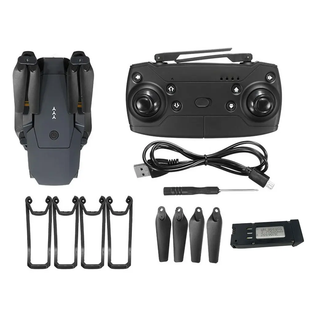 Складной Радиоуправляемый Дрон X88 Wi Fi FPV с HD камерой удержание высоты Безголовый