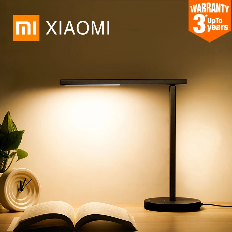 XIAOMI MIJIA Philips настольная лампа светодиодный умный стол лампы для учебы чтения