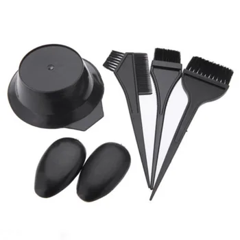 Günstig 1 Set Haar Applikator Pinsel Farbe Werkzeuge Friseur Färbung Pinsel Schüssel Combo Salon Haar Farbe Farbstoff Farbton DIY Werkzeug Set Kit Styl