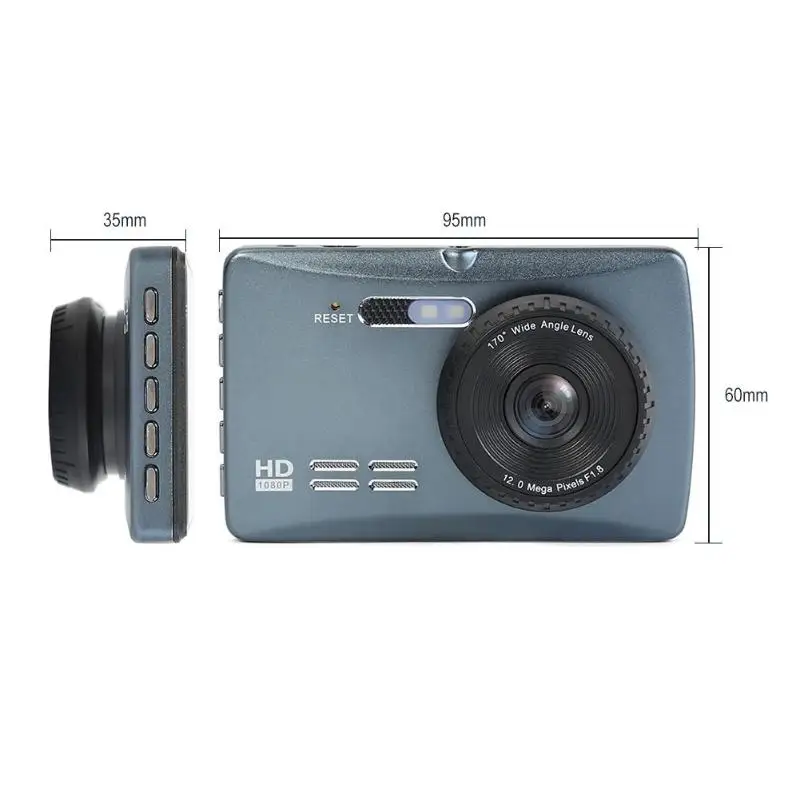 ЖК-экран V6 3,6 дюймовая панель камеры HD 1080P Циклическая запись автомобиля dvr камера удобная и простая установка
