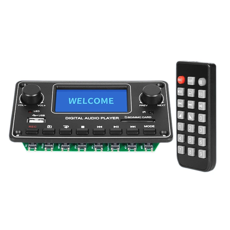 TDM157 MP3 Player Decoder Board High Quality Digital Audio Player USB SD BT Music Player Module