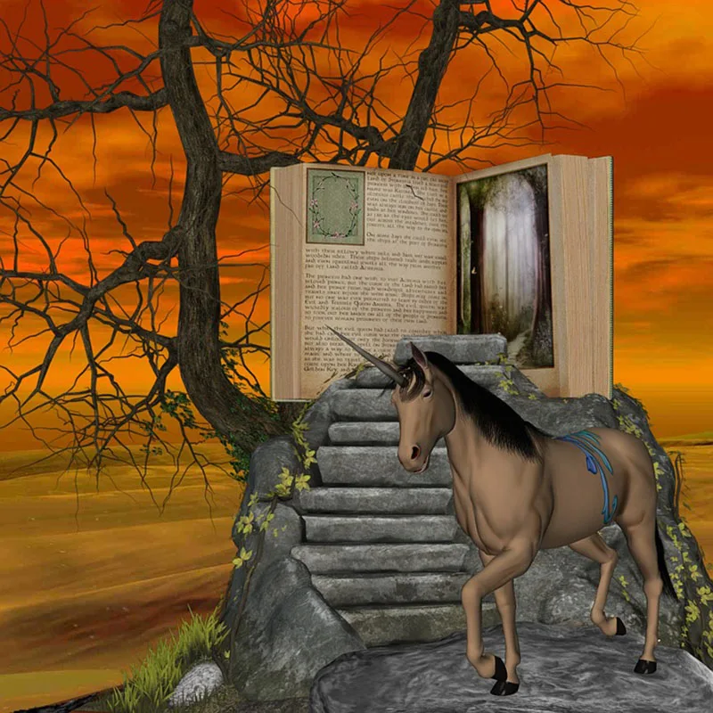 Сделай Сам 5D Полный Круглый и квадратный Бриллиантовая вышивка Фэнтези книга