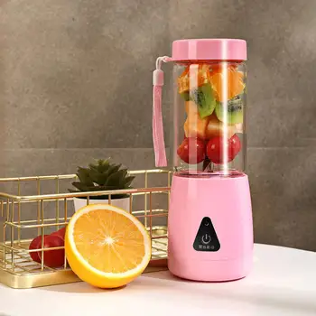 

Dropshipping 380ml Portable Electric Juicer 380ML Wireless Automatic Mini USB Rechargable Juice Cup Blender Cut Mixer