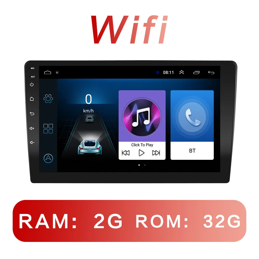 machine 2G-32G 2G+ 32G DSP 2 din Android 8,1 4G чистая Автомобильная радио мультимедиа видео плеер для hyundai Verna Accent Solaris 2011- рамка адаптера - Цвет: machine 2G-32G