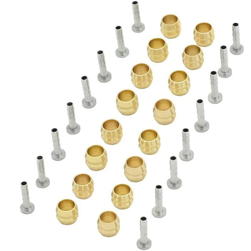 

MTB Mountain Bike Bicycle Olive and Connecting Insert for SHIMANO BH90 Hydraulic Disc Brake Hose