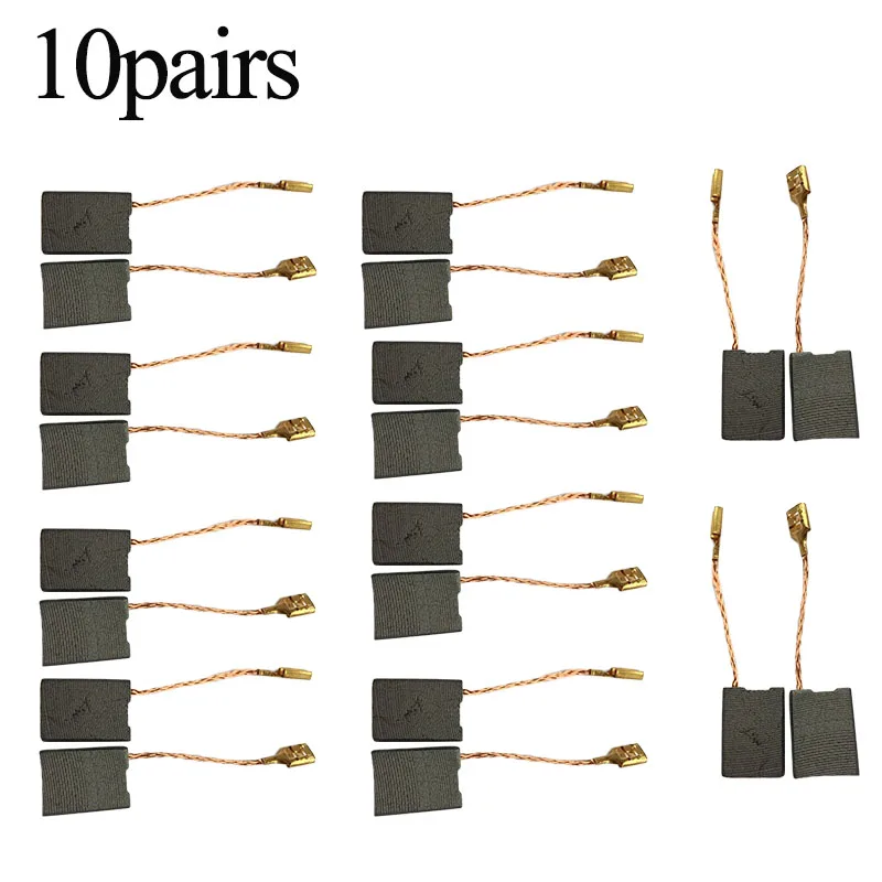 

Drill Carbon Brushes Tool Style Wire leads For Bosch GWS 20-230 H Angle Grinder