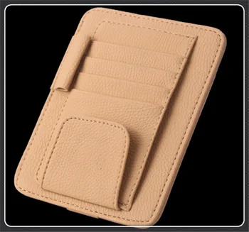 

Car SUV interior supplies sun visor glasses bill card storage modeling for Infiniti QX50 Q QX80 Q50 Prototype QX30 Q60