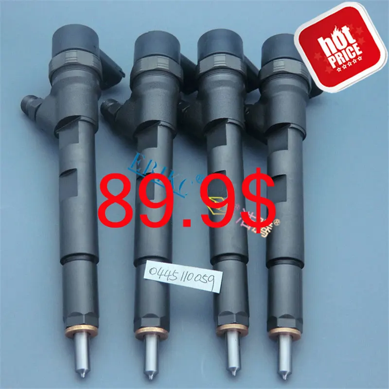 

0445110059 ERIKC Common Rail Diesel Injector Assembly 0986435149 Fuel Injection 0 445 110 059 For BOSCH CHRYSLER VOYAGER JEEP