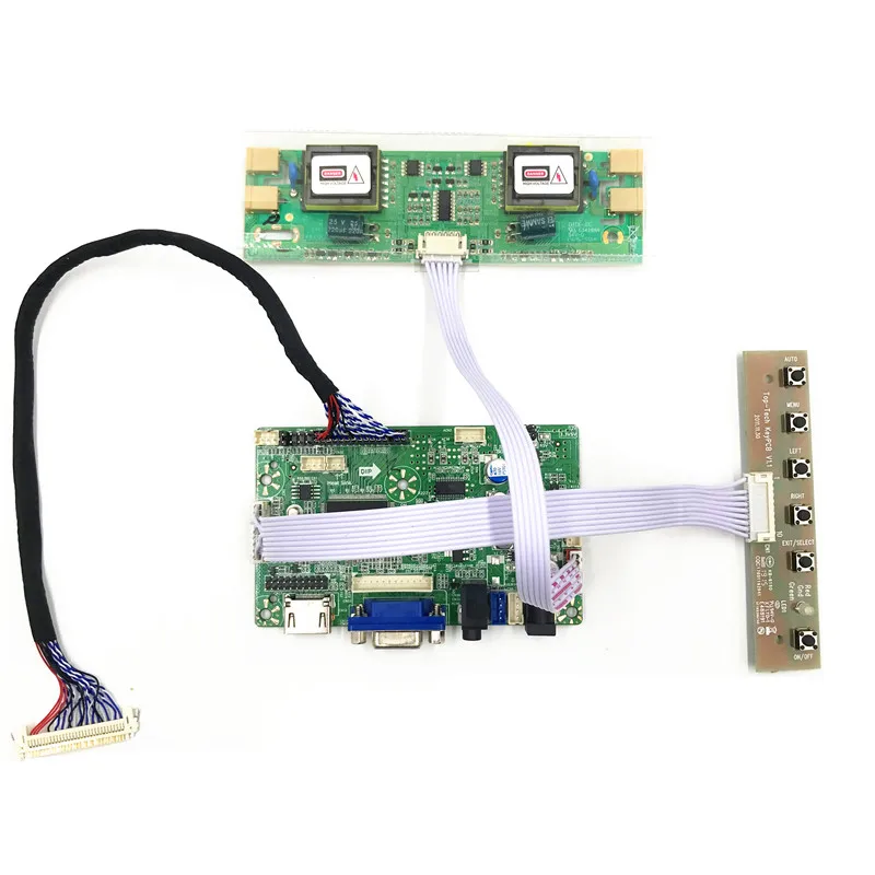 

LCD controller board RTD2483 V1.1 Built-in Jump Cap program support HDMI for AUO 19 inch 1280X1024 LVDS LCD panel M190EG01 V2