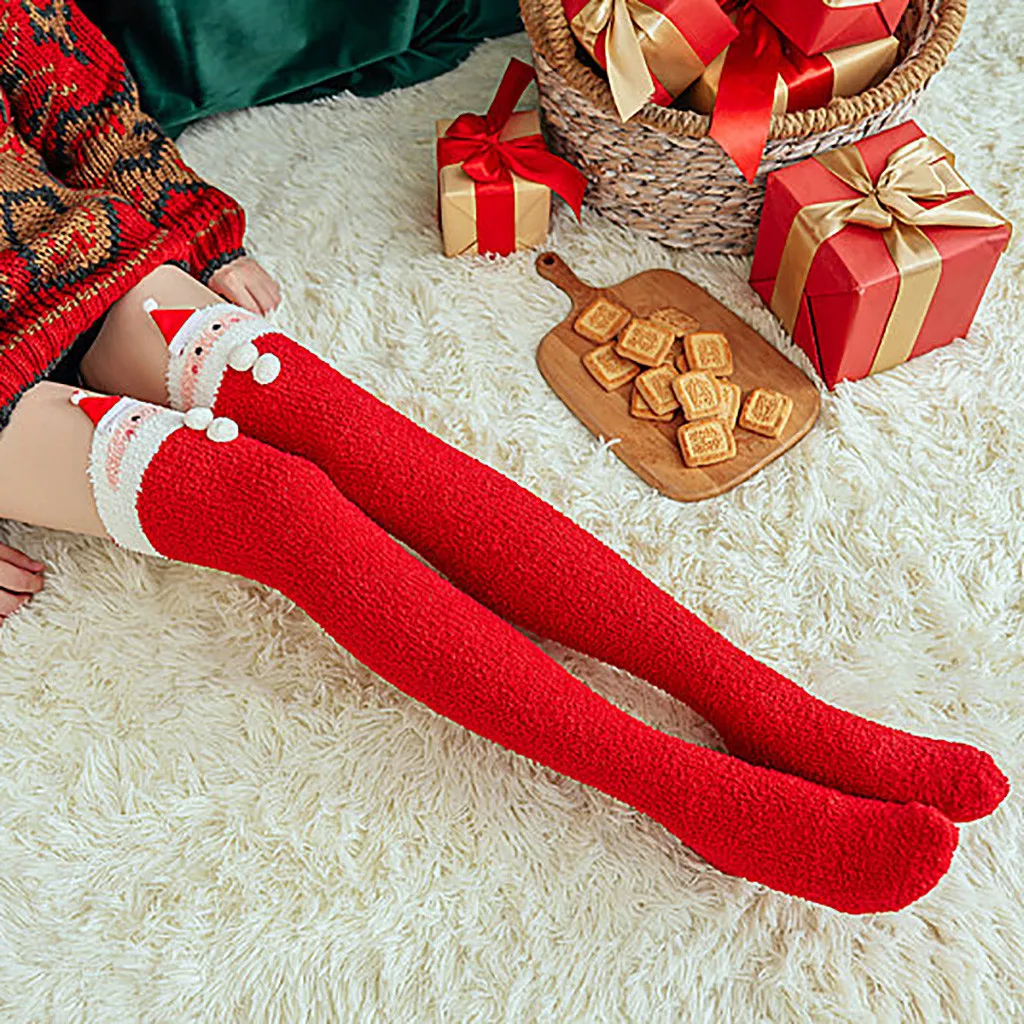 Kawaii/вязаные носки для девочек детские носки с героями мультфильмов детские длинные гольфы Детский Рождественский подарок, Весенние чулки для девочек