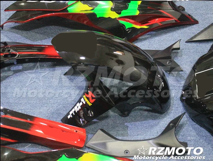 ABS мотоцикл обтекатель для YAMAHA R6 R6 17 18 впрыска кузова все виды цветов No. FF3001