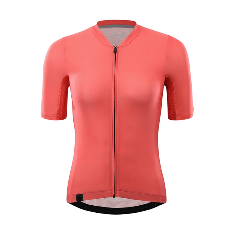 여름 도로 자전거 셔츠 프로 팀 여자 사이클링 저지 MTB 저지 짧은 소매 전체 지퍼 자전거 의류 아시아 크기