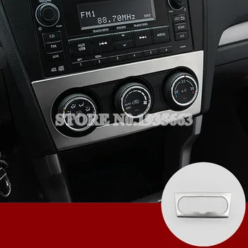 

For Subaru XV Crosstrek Inner Console Air Condition Button Trim Cover 2012-2014 1pcs