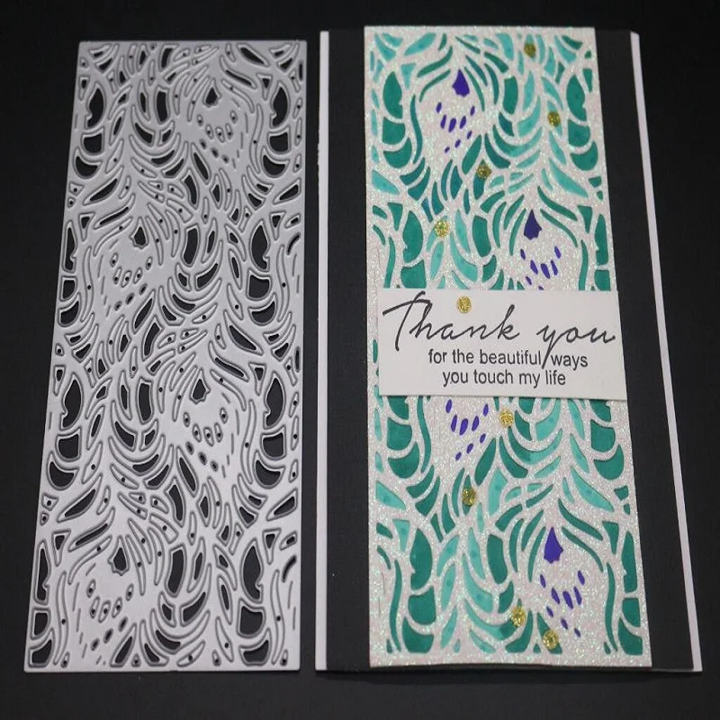  New frame background Metal craft cutting Dies DIY Scrapbooking Photo Album Decorative Embossing Pap - 4000420039642