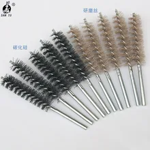Щетка для чистки и полировки проволочной трубы нейлоновая щетка электрическая щетка для чистки и полировки щетка для удаления ржавчины