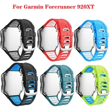 Jker pulseira de silicone para garmin forerunner 920xt pulseira corrida natação ciclo treinamento esporte relógio banda