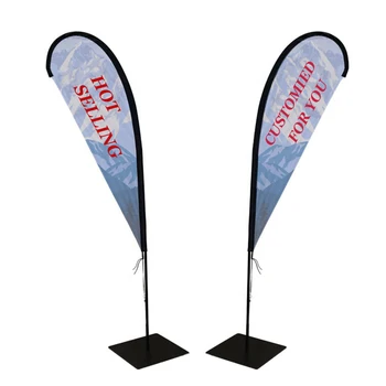 

Custom Teardrop Flag Beach Flag Banner Sports Club Digital Printing Advertising Promotion,free shipping