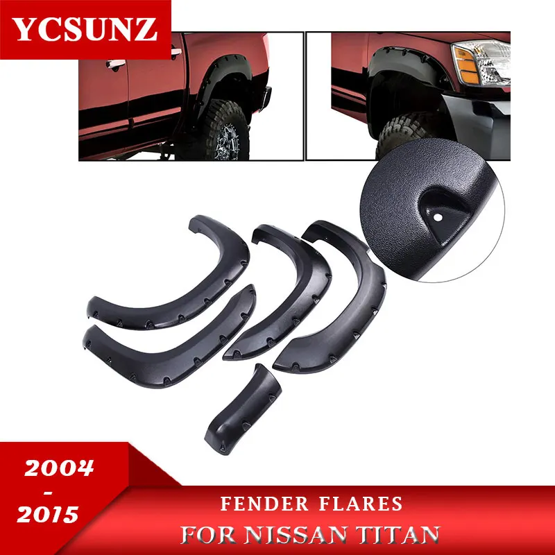 Крыло брызговиков вспышек для Nissan Titan 2004 2005 2006 2007 2008 2009 2010 2011 2012 двойная кабина с ручек болтов гаек винтов