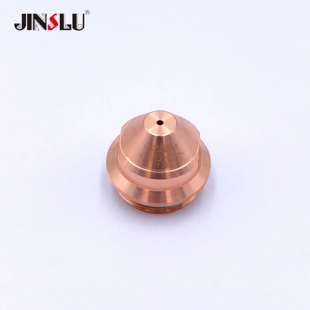 10pcs Nozzle Tip fit YGX200 YGX200A YGX200202 YGX200203 YGX-200 YK-200 YK 200A Plasma consumables ygx100a yueyang cnc plasma cutter torch electrode nozzle tip ygx 100 yk 100 yk 100h ygx100 100103 100102 lgk 100 120igbt