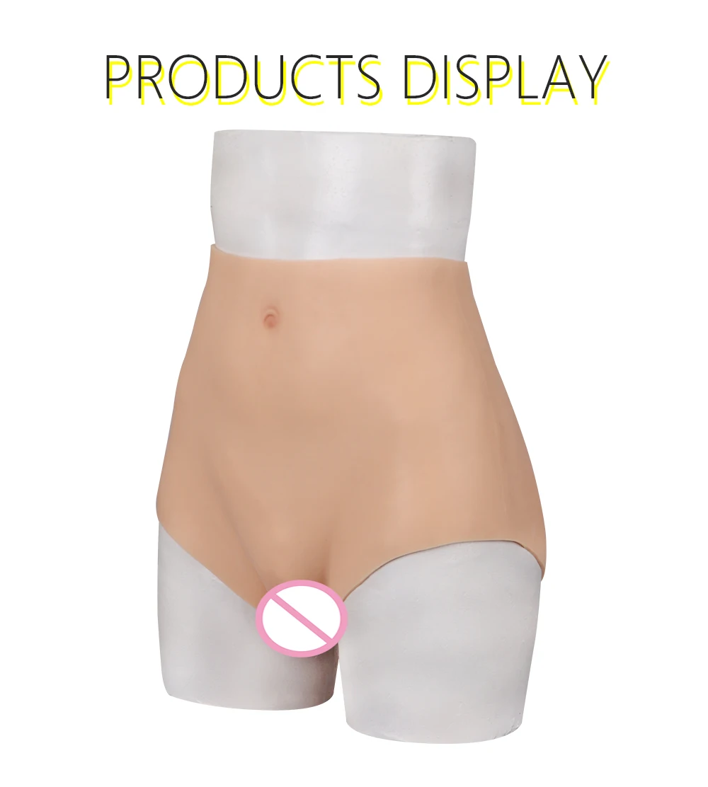 High End Realistic Silicone Penetrable Fake Vagina Panties Underwear 7th Generation No Oil No Fade Crossdresser Sissy crossdressing (12)