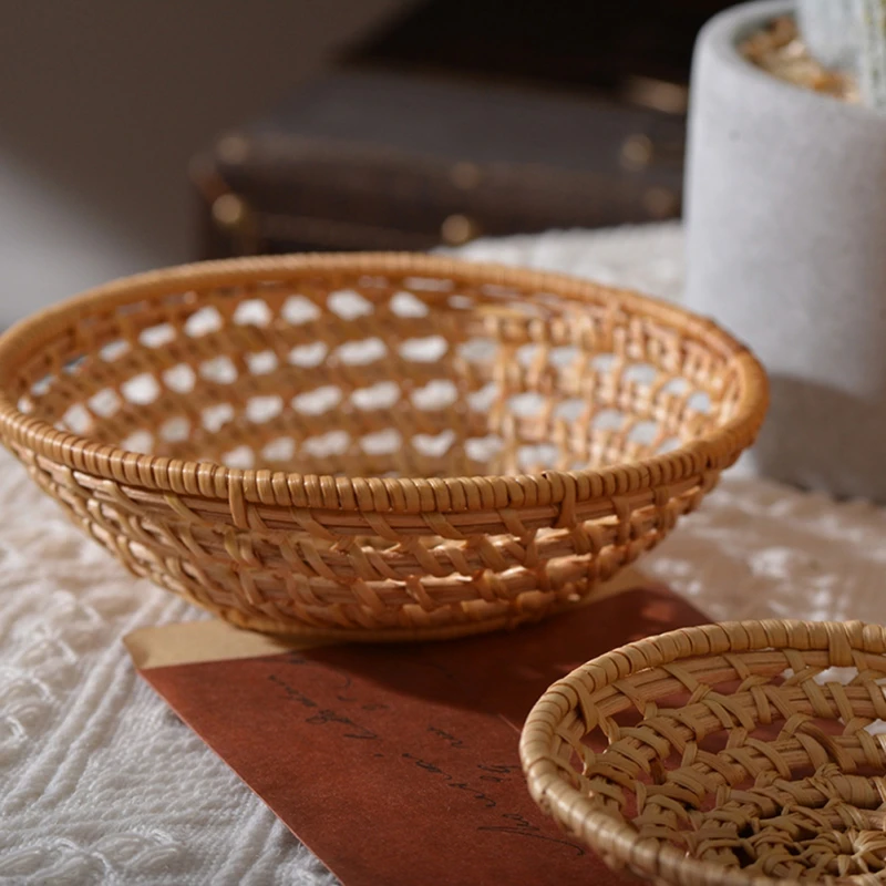 Wicker Basket Fruit Bread Handmade Woven Fruit Basket Fruits Basket Picnic Hand Aliexpress