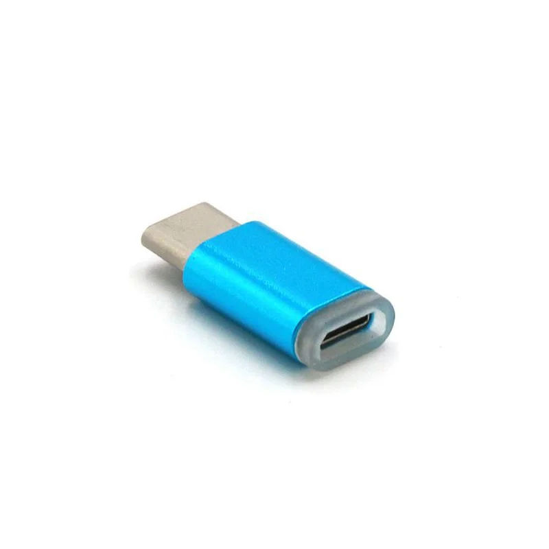 Цветной разъем USB Type C из алюминиевого сплава для разъема Micro Female адаптер huawei xiaomi