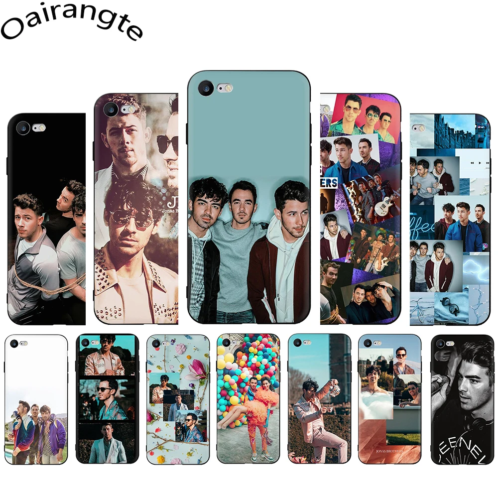 Jonas Brothers мягкий силиконовый телефон чехол для iPhone 5 5S SE 6 6s 7 8 Plus X XR XS 11 Pro Max