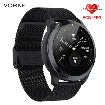 

Vorke VQ7 ECG+PPG Smart Watch IP68 Waterproof Men Smart Watch Heart Rate Monitor Fitness Tracker Multi-Sport Smart Watch PK N58