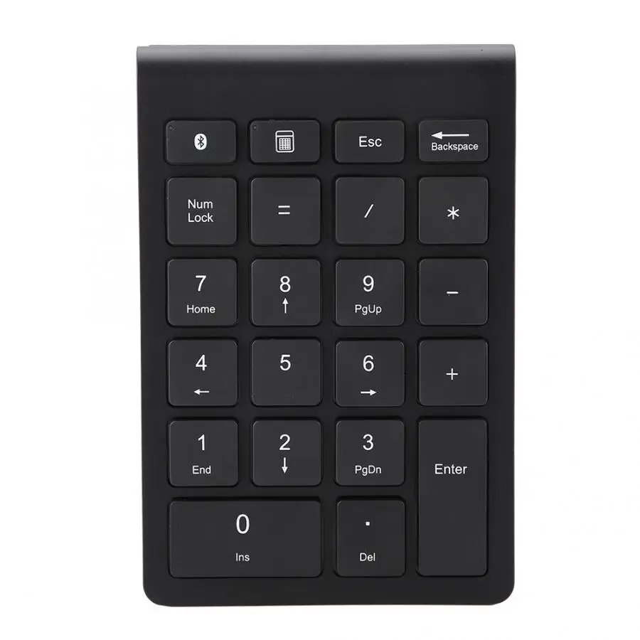 Bluetooth цифровая клавиатура черная 22 клавиши мини Numpad Беспроводная Bluetooth цифровая клавиатура для ПК клавиатура беспроводная
