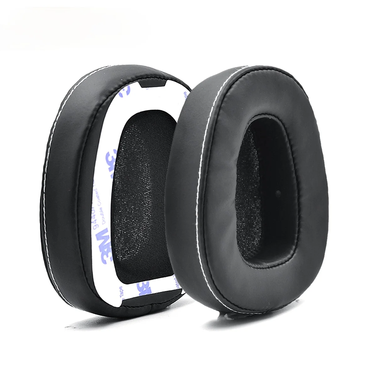 

New 1 Pairs Black Ear Pads Cushion Earpads Earmuffs with Tape for Skullcandy Crusher Over Ear Wired Headphone