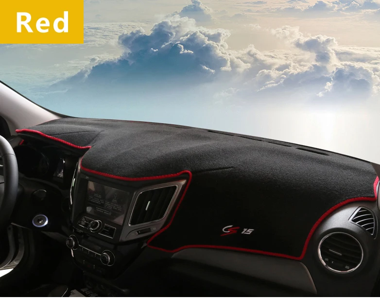 Для Changan CS15 крышка приборной панели автомобиля тире коврик солнцезащитный тент КОВРИК КОВРЫ анти-УФ аксессуары