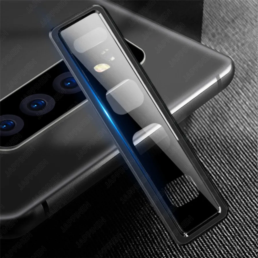 

Camera Lens Full Cover Protective Metal Ring + Tempered Glass For Samsung Galaxy S10 Plus Back Camera Lens Protector Case
