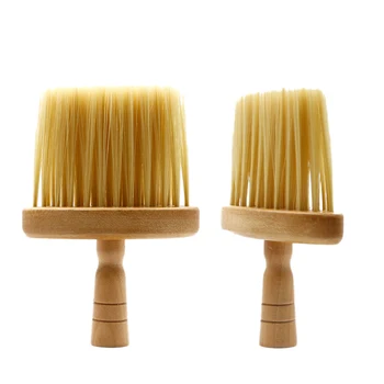 

2Pcs Soft Hair Brush Neck Duster Hairdressing Hair Cutting Cleaning Brush Comb for Barber Hair Styling Tool