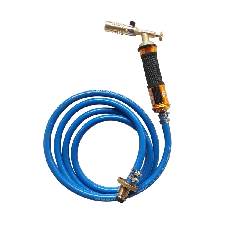 Electronic Ignition Liquefied Welding Kit with 2.5M Hose for Soldering Cooking Brazing Heating Lighting