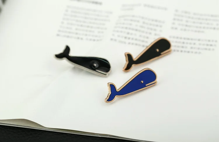 Metal Simple Whale Tie Clip Business Tie Clips Cufflinks Men's Suit Pocket Clip Bar Clasp Necktie Clasp Tie Pin Gifts Jewelry He63c8eca2764461b8895f9419f7147a3H