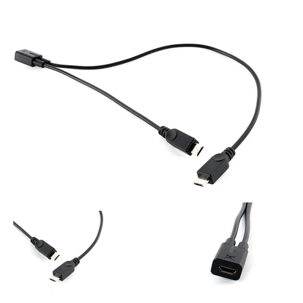 HW24USB 3,0 Женский двойной USB Мужской дополнительный источник питания данных Y удлинитель сплиттер кабель 20 см