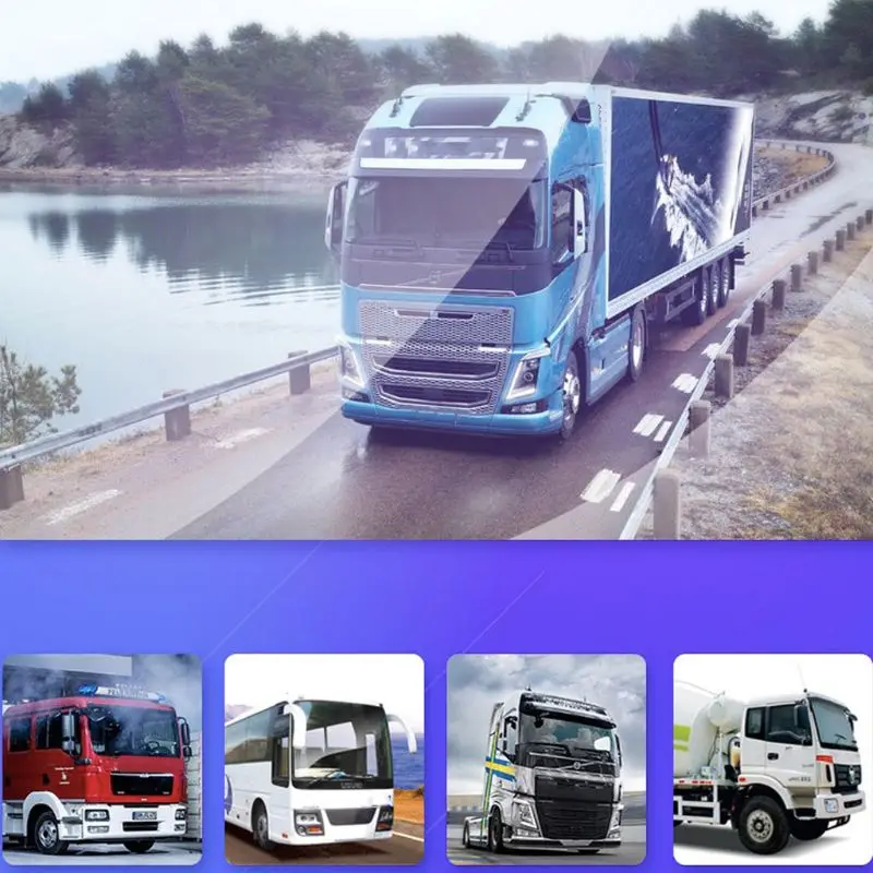 " Сплит монитор грузовик автобус RV Двойная Камера вождения рекордер резервная камера заднего вида