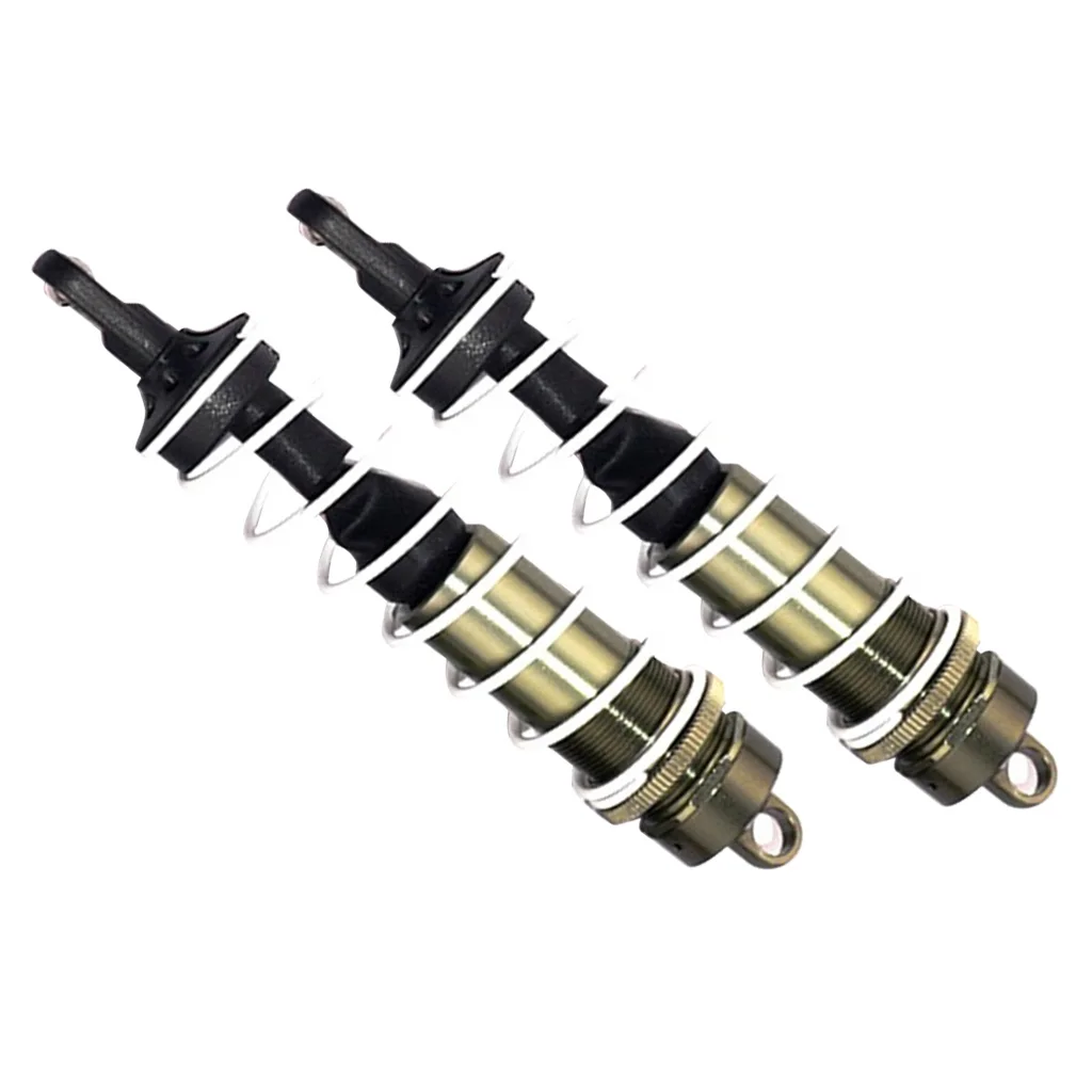 2x Front Shock Absorbers for 1/8 RC HOBAO ZD Racing JLB HSP HPI EM DHK Axial