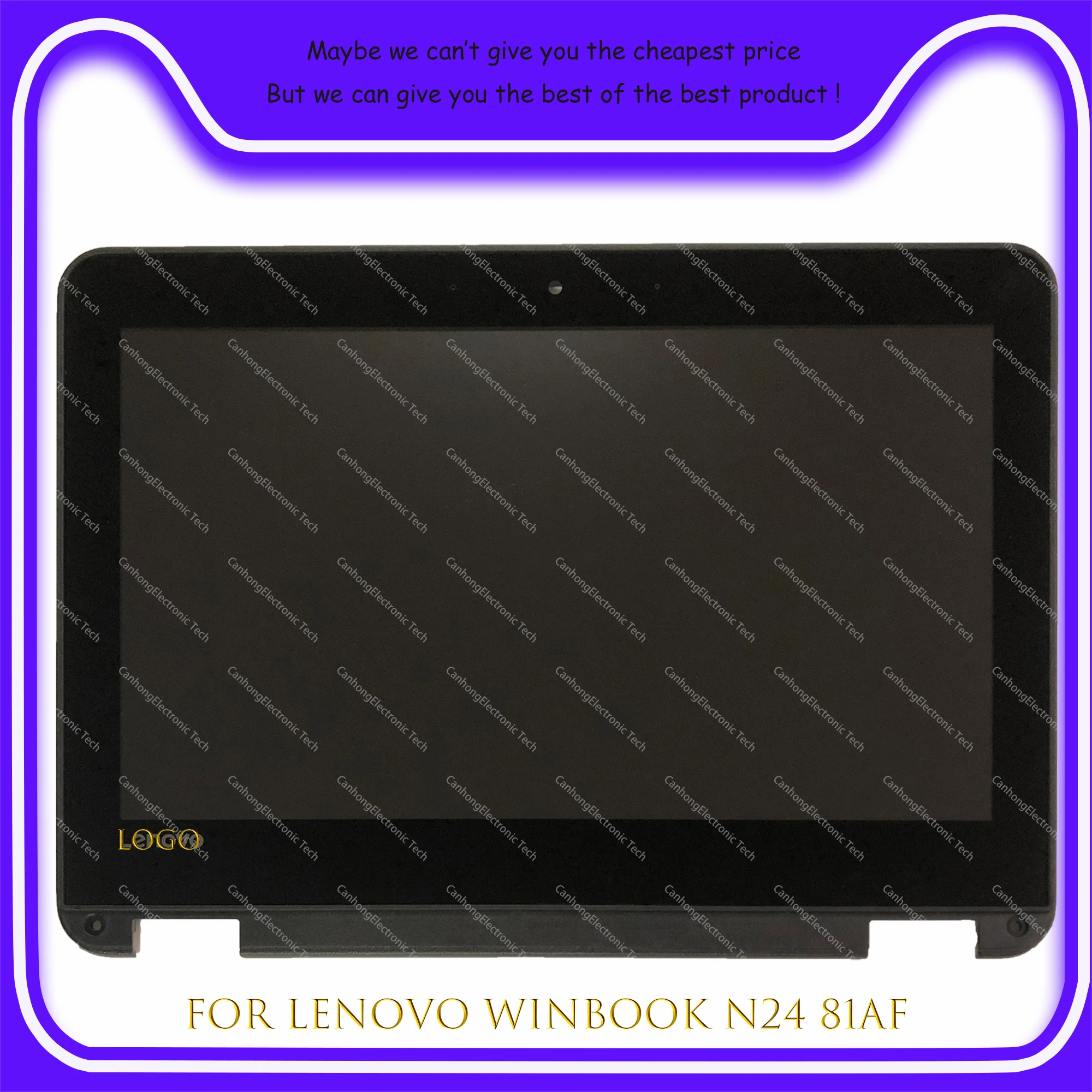 11 6 ''HD 1366*768 для Lenovo N24 WinBook 81AF серия ноутбук ЖК-экран дигитайзер в сборе с