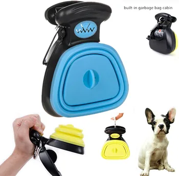 

Foldable Pooper Scooper Clean Pick Up Excreta Cleaner Pet Products With Waste Bag Dispenser for Dog Cat Travel Outdoor Dropship