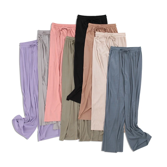 Women s Ice Silk Wide-legged Pants: The Perfect Summer Style