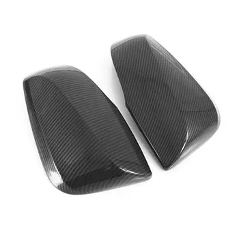 

For Toyota RAV4 2019-2020 Carbon Fiber Look Side Rear Mirror Cover Molding Trim