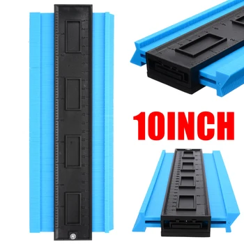 

1Pc 10'' Shape Contour Gauge Professional Duplicator Tool Reusable For Tiling Laminate Tiles Edge Shaping Measuring