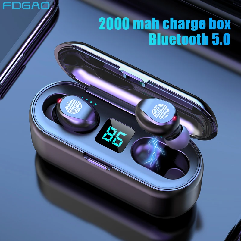 Беспроводные наушники Bluetooth 5 0 TWS Hi Fi мини вкладыши спортивные водонепроницаемые