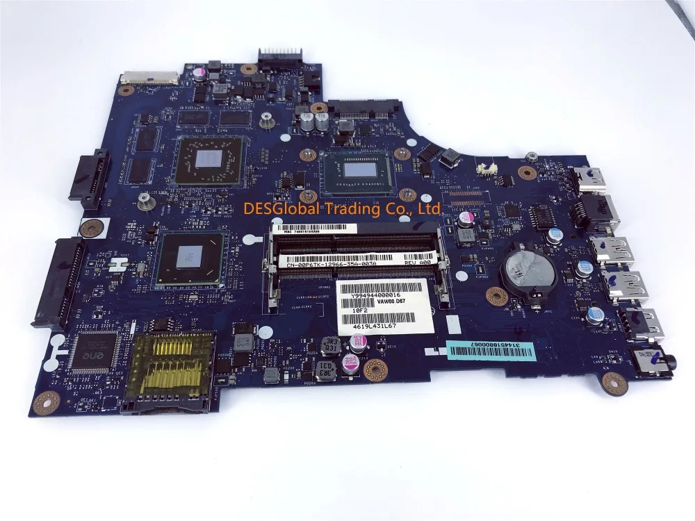 CN-00FTK8 00FTK8 для Dell inspiron 3521 5521 Материнская плата ноутбука I3-3227U Процессор VAW00 LA-9104P материнская плата полностью проверена Быстрая