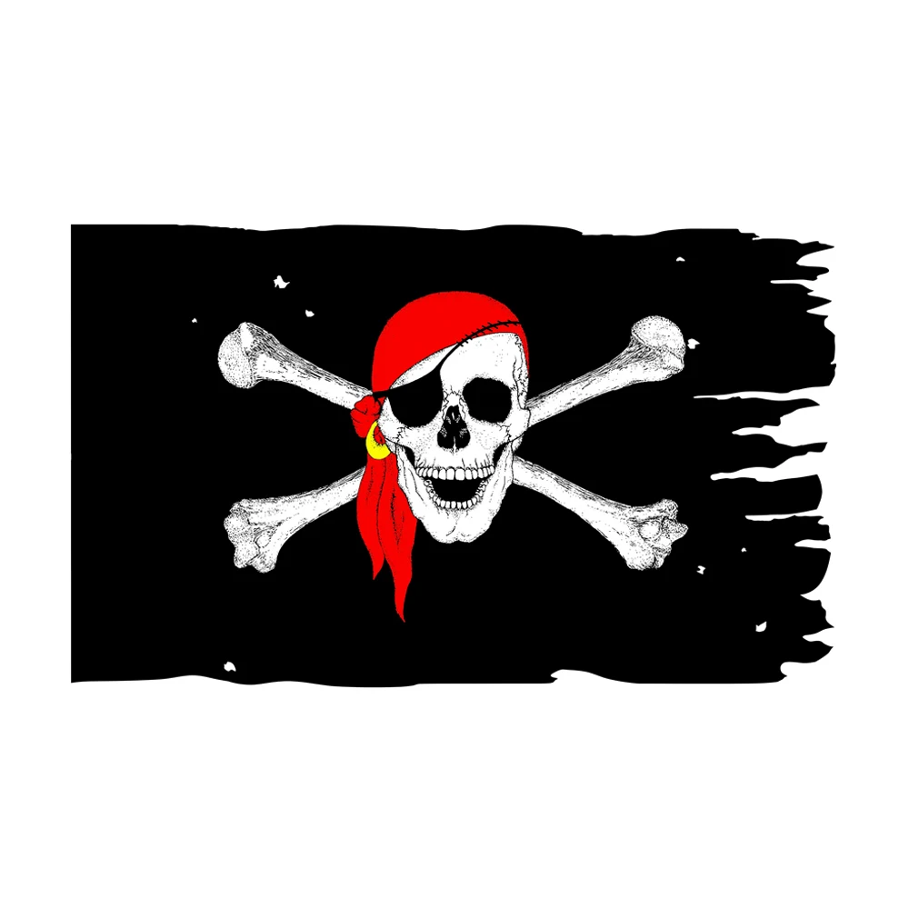 Polyester Hanging Older Broken Jolly Roger Skull Cross Bones Pirates Dead Mans Chest Flag Flags Banners Accessories Aliexpress