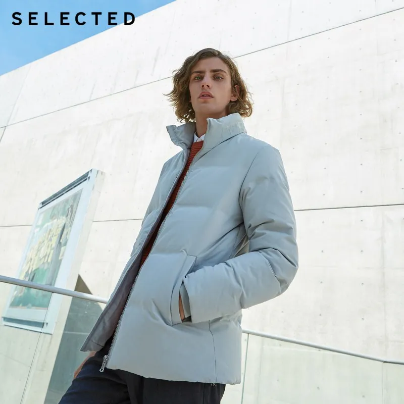 

SELECTED Men's Winter Down Jacket Short Down Coat Sport Casual Warm Clothes SP | 418412561